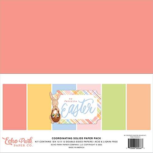 Echo Park Paper Company My Favorite Easter Solids Kit