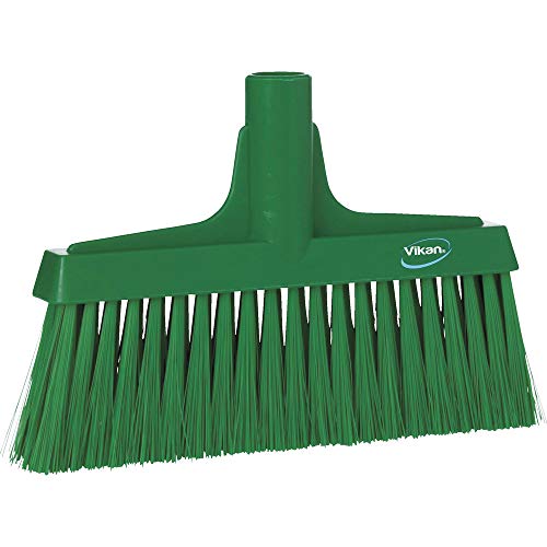 Vikan, Green Broom,Lobby,Soft/Stiff,10.25",PP/PET, 3104