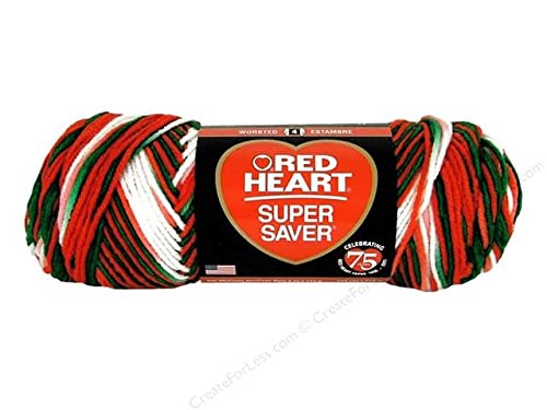 Red Heart Super Saver Yarn-Mistletoe