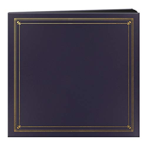 Pioneer Photo Albums 204-Pocket Post Bound Leatherette Cover Photo Album for 4 by 6-Inch Prints, Bay Blue