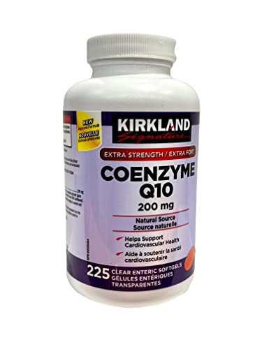 Kirkland Signature Coenzyme Q10 200mg Extra Strength(Last 225 Days!)