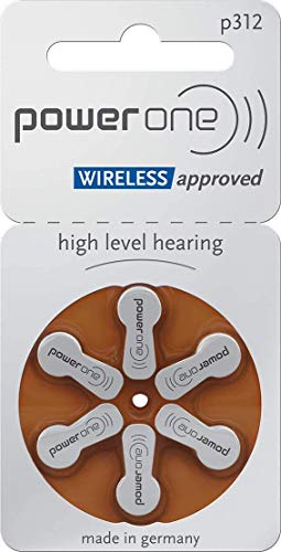 Powerone Hearing Aid Batteries, Size 312 (120 Total Batteries)