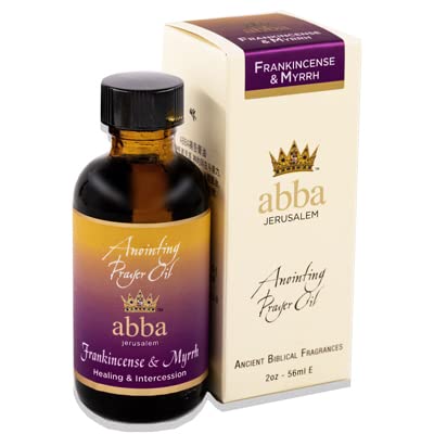 Abba Christian Products Frankincense & Myrrh Anointing Oil (2 oz) 1 pk (FMN2)