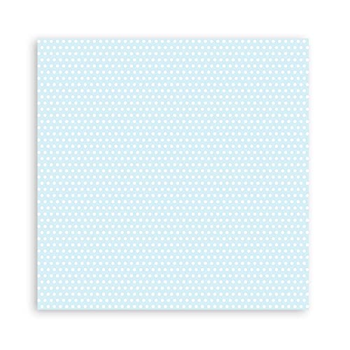 STAMPERIA INTER, KFT Paper PAD 12X12 10PK Dream Blue, Multi-Coloured