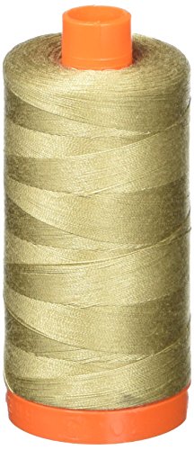 Aurifil A1050-2325 Mako Cotton Thread Solid 50WT 1422Yds Linen