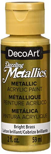 DecoArt Dazzling Metallics Acrylic Paint 2oz-Bright Bass