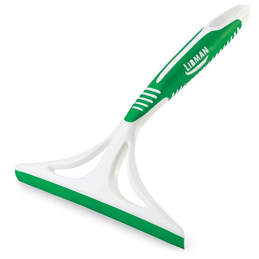 Libman Commercial 1070 Shower Squeegee, Polypropylene and Sanoprene, 8" Wide, Green and White (Pack of 6)