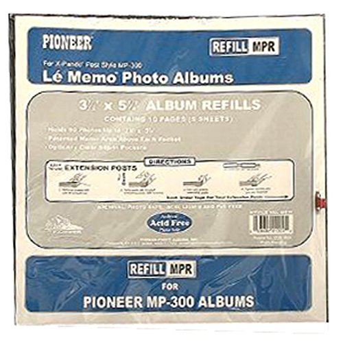 Pioneer Memo Pocket Album Refill for MP-300, 3 1/2" x 5 1/4"