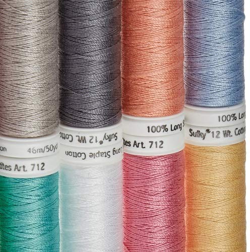 Sulky 712-33 Spring Collection Crossroads Cotton Petites 12 Weight , 10 Pieces Per Pack , Multicolor