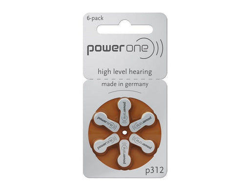 Power One p312 fYqzwP Hearing Aid Battery, 60 Count (3 Units)