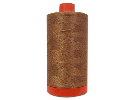 Aurifil Mako Cotton Quilting Thread 50 wt. Light Chestnut 1420 yd.