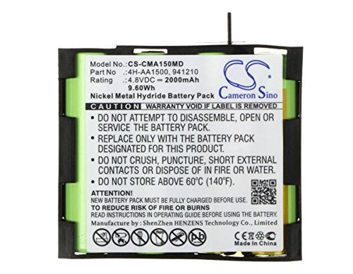 XSP 3000mAh Replacement Battery for COMPEX Edge US Enegry Enegry Mi-Ready Energy Energy Mi-Ready Fit 3.0 Mi MI-Fitness Mi-Sport Part NO COMPEX 4H-AA1500 941210 Parts Battery Batteries