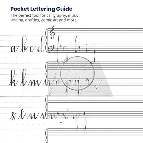 Pacific Arc Ames Lettering Guide for Lettering, Writing, Architecture, and Drawing