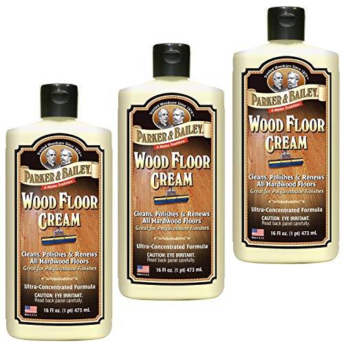 Parker & Bailey Wood Floor Cream Pack of Three (Forty-Eight Ounces)