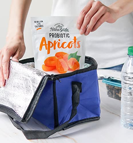 Nature's Garden Probiotic Apricots - Probiotic Dried Fruit, Plump Dried Apricots, Gluten-Free, Dairy-Free, Vegan – Bulk 40 Oz Bag (Pack of 1)
