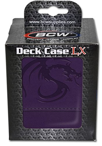 BCW Deck Case LX Game, Purple