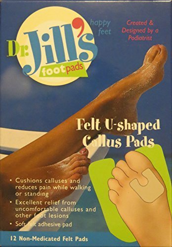 Dr. Jills Felt U-shaped Callus Pads (Pack 100)