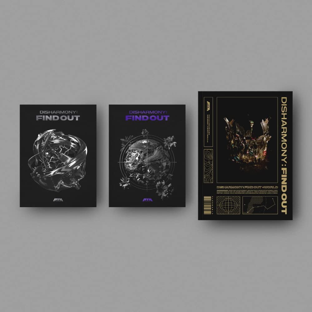 KAKAO M P1HARMONY - DISHARMONY : FIND OUT (3rd Mini Album) (TURN OUT ver. (No Poster)) L200002323