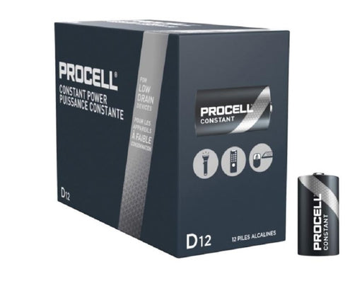 Duracell : Procell Alkaline Battery, D, 12/box -:- Sold as 2 Packs of - 12 - / - Total of 24 Each
