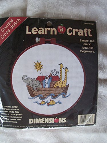 Dimensions Learn-A-Craft Noah Cntd X-Stitch Kit