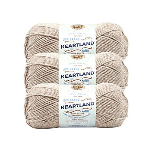 Part 2 | 3 Pack Heartland Solid Yarn (Grand Canyon)