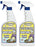 Grandma's Secret Spot Stain Remover - Chlorine, Bleach and Toxin-Free for Clothes Fabric, Removes Oil, Paint, Blood and Pet Stains-2 Pack of 16 Ounce Spray Bottle