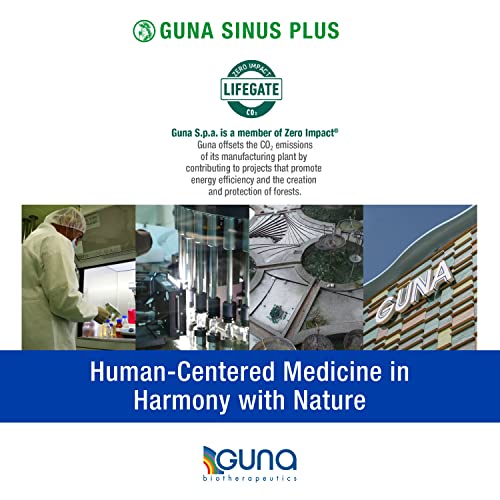 Guna Sinus Plus Homeopathic Sinus Relief Medicine for Runny Nose, Congestion, Sinusitis, Headache, Non-Drowsy - 1 Ounce Nose Spray