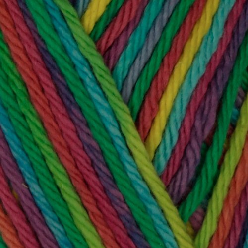 Lily Sugar 'n Cream 100% Cotton Limited Edition Ombre Yarn ~ 2 oz. Skeins by The Each (Psychedelic #2600)