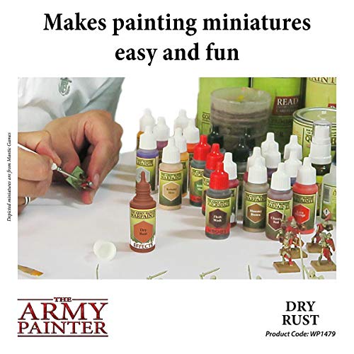The Army Painter Dry Rust - Acrylic Non-Toxic Water Based Acrylic Effects Paint for Tabletop Roleplaying, Boardgames, and Wargames Miniature Model Painting - 18ml