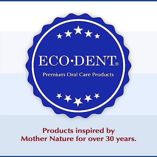 Eco-Dent Alcohol-Free Mouthwash, Cinnamon - Ultimate Essential MouthCare, Oral Care Mouth Wash for Adults, Baking Soda Mouth Rinse with CoQ10/Herbs/Essential Oils, 8 Fl Oz (Pack of 2)