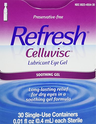 Refresh Celluvisc Lubricant Eye Gel Single-use Containers 30 Ea (3 Pack)