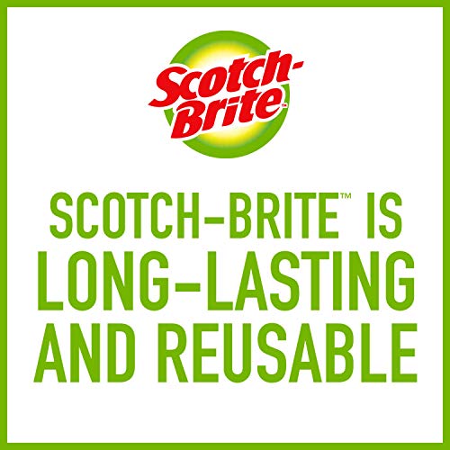 Scotch-Brite Heavy Duty Scour Pads, Scouring Pads for Kitchen and Dish Cleaning, 24 Pads