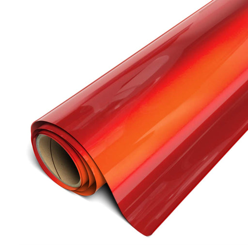 Siser EasyWeed Heat Transfer Vinyl 15" x 5ft Roll (Electric Red) Compatible with Siser Romeo/Juliet & Other Professional or Craft Cutters - Layerable - CPSIA Certified