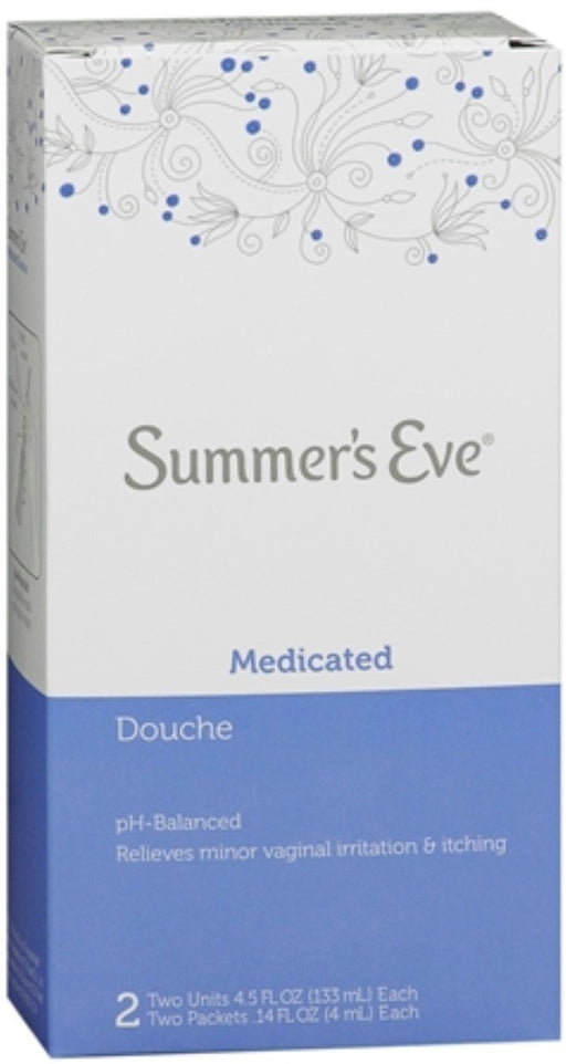 Summer's Eve, Feminine Cleansing Douche, Medicated, 9 Fl Oz (Pack of 4)