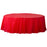 Round Plastic Table Cover - 84" | Perfect Disposable Table Cloths For Parties | Great Round Tablecloth For Party Table, Buffet Table, Dining Table & Outdoor Table, 1 Pc, Apple Red