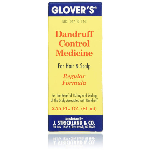 Glovers Dandruff Control Medicine Regular Formula 2.75 oz (Pack of 3)