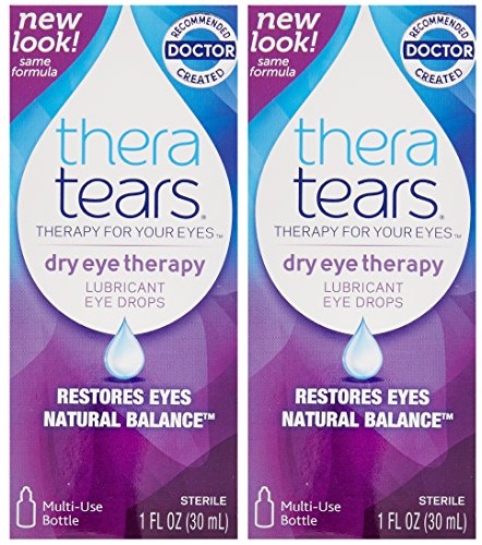 Thera Tears Thera Tears Lubricant Eye Drops, 1 oz (Pack of 2)