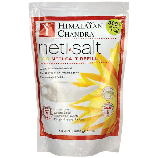 Himalayan Institute Neti Pot Salt Bag 1.5 lb (Multi-Pack)