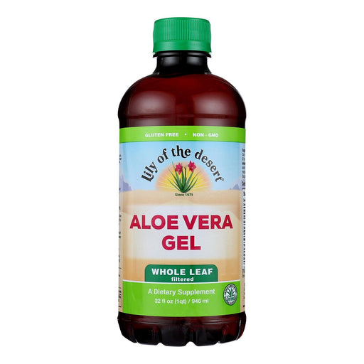 Lily Of The Desert Gel Aloe Vera With Low fat Organic, 32 oz