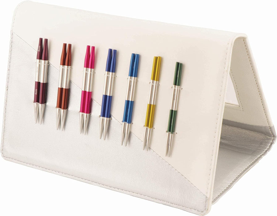 KnitPro Smart Stix Interchangeable Knitting Pins Deluxe Set of 7 and Accessories