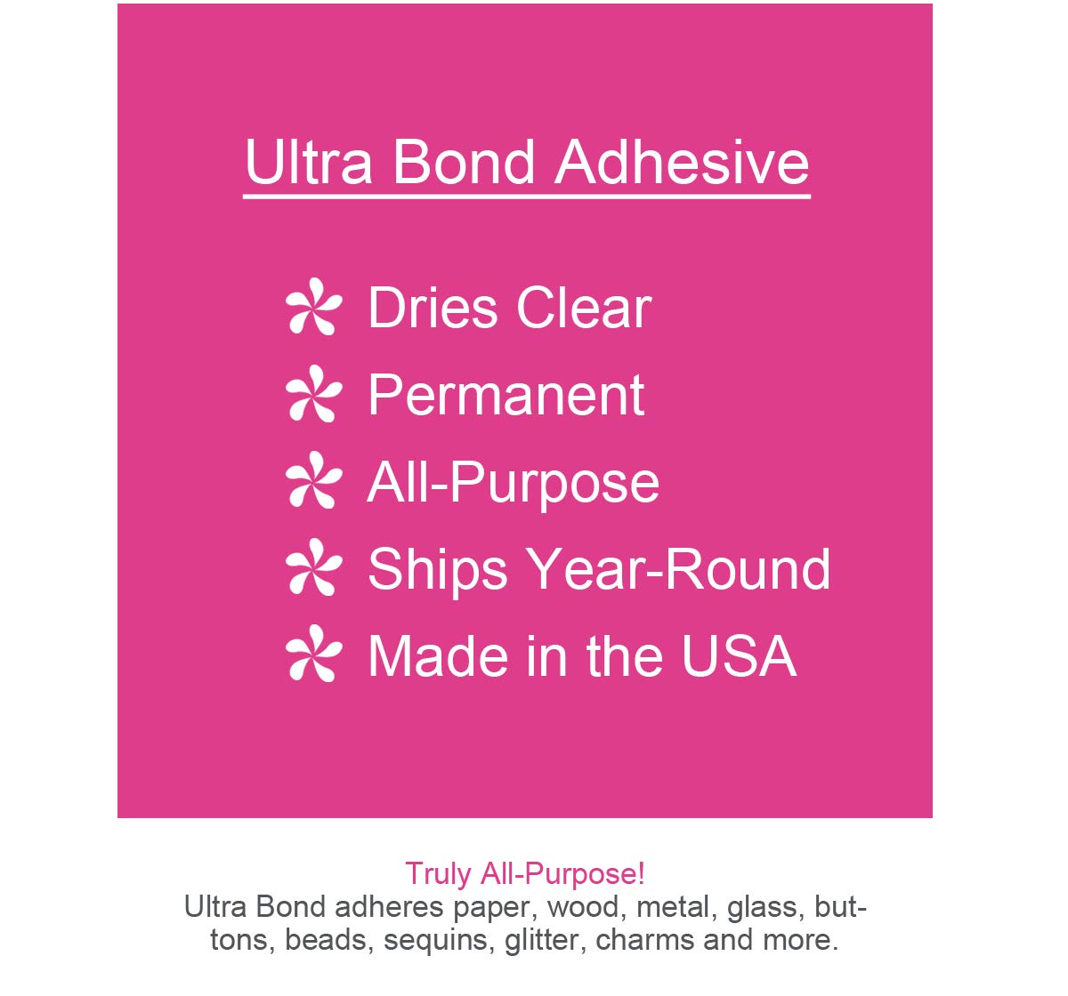 iCraft Ultra Bond Dries Clear Adhesive 6 Oz Fine Tip