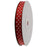 ATRibbons 50 Yards 3/8 Inch Wide Dot Printed Grosgrain Ribbons,Color Grosgrain Ribbons with White Dots for Hair Bows Gift Wrapping and Craft,25 Yards/Spools x 2 Spools (Red)
