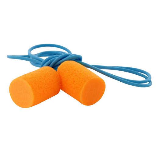 Howard Leight by Honeywell FirmFit Corded Disposable Foam Earplugs, Polybag, 100-Pairs (FF-30)