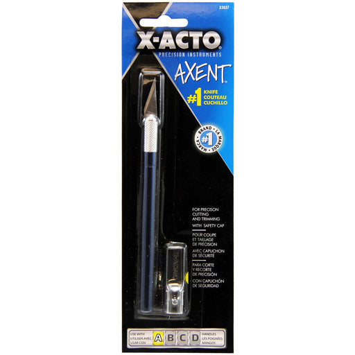 Elmers/X-Acto X3037 Axent Knife with Cap, Blue