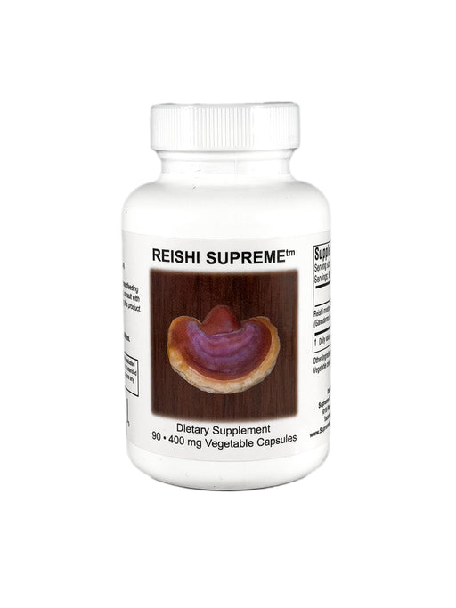 Supreme Nutrition Reishi Supreme, 90 Pure Reishi Mushroom Vegetarian Capsules