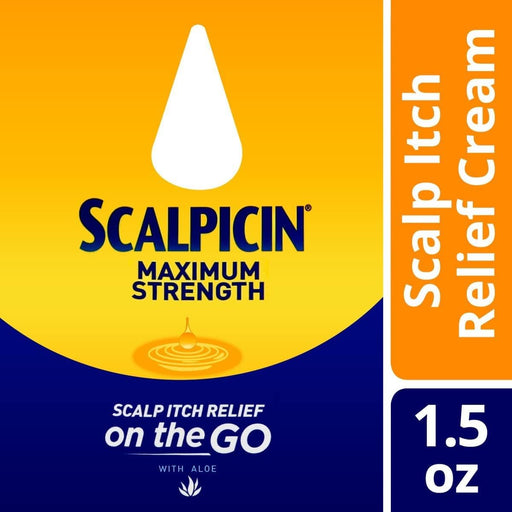 Scalpicin Max Strength Scalp Itch Treatment, 1.5 oz(Pack of 3)