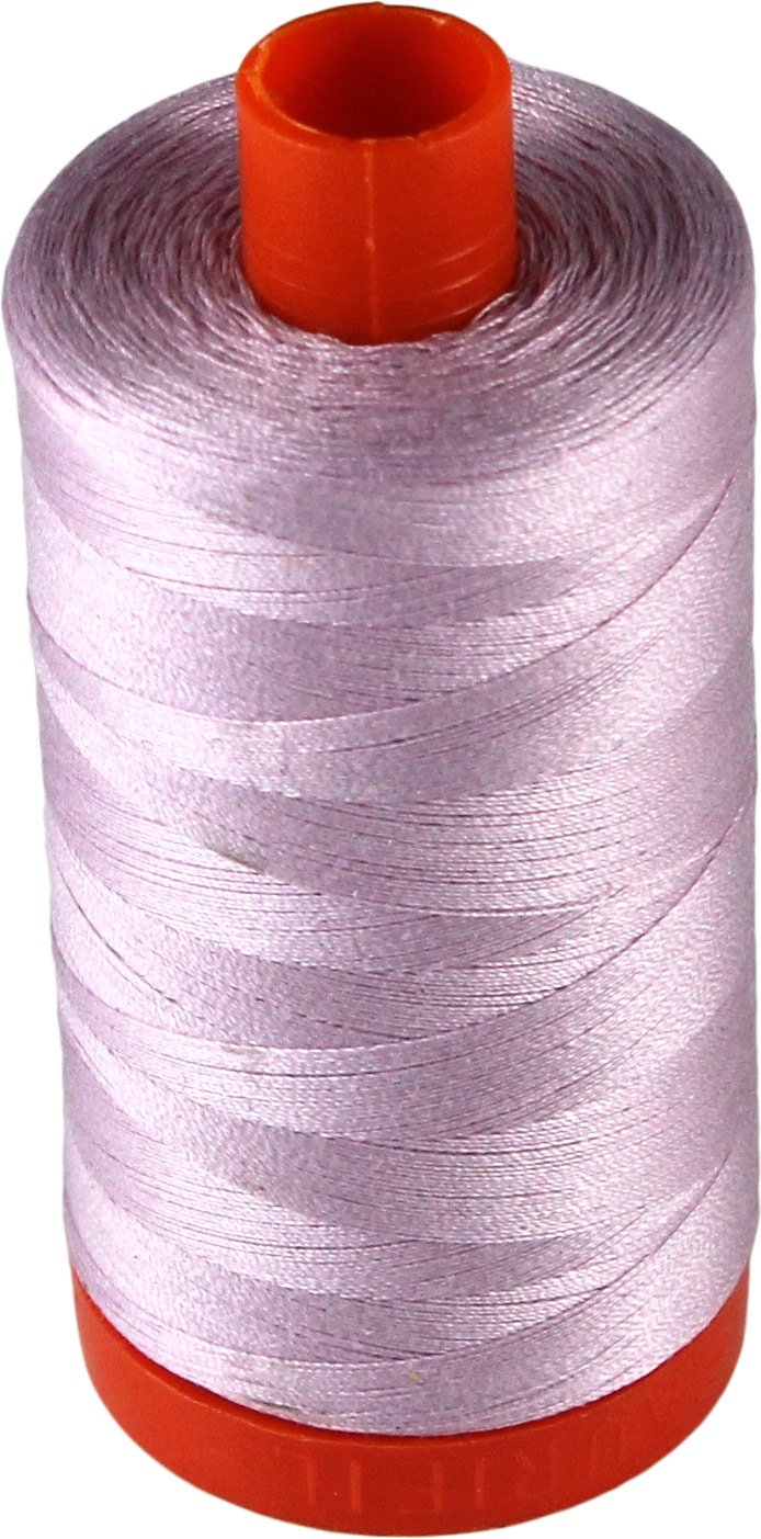 Aurifil Cotton Mako 50wt Light Lilac Thread Large Spool 1421 Yard MK50 2510