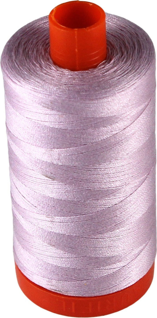 Aurifil Cotton Mako 50wt Light Lilac Thread Large Spool 1421 Yard MK50 2510