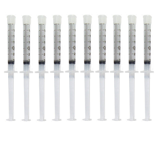 Teeth Whitening Gel Syringe Dispensers 22% Carbamide Peroxide, 10 Tooth Bleaching Gel 3ml Syringes
