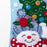 Bucilla Felt Applique Christmas Stocking Kit, 18", Snow Family Portrait